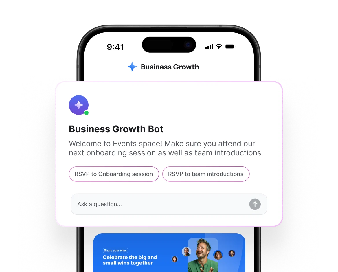 Welcome new members with a personalized AI message