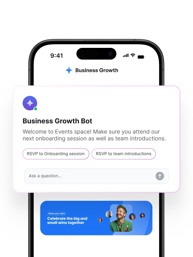 Welcome new members with a personalized AI message