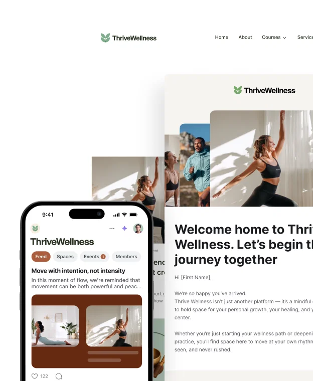 Keep your brand consistent across your website, mobile app, email, checkout, and more