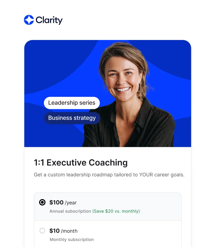 Customize paywalls with your logo, testimonials, and imagery for a cohesive experience
