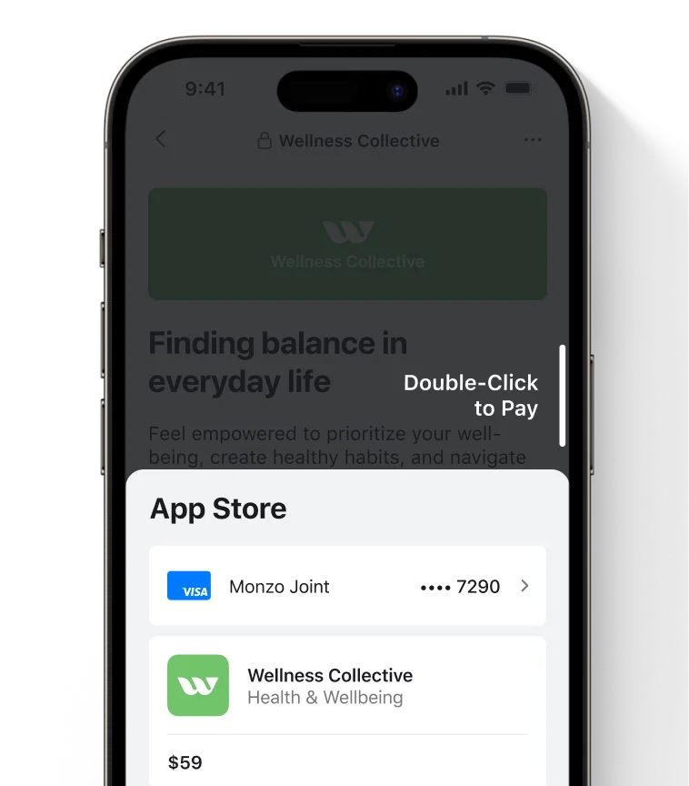 Offer in-app payments inside your branded mobile app to keep members in your ecosystem