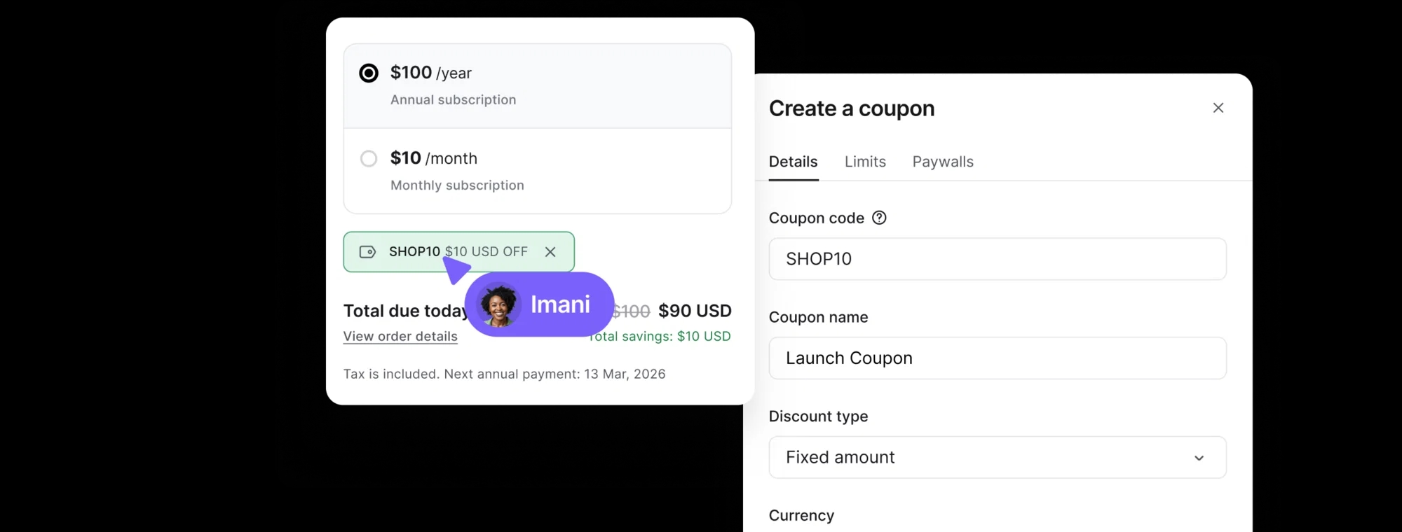 Create member-only discounts, bundles, and promotions to boost conversions