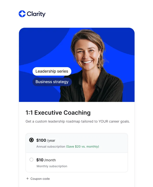 Customize paywalls with your logo, testimonials, and imagery for a cohesive experience
