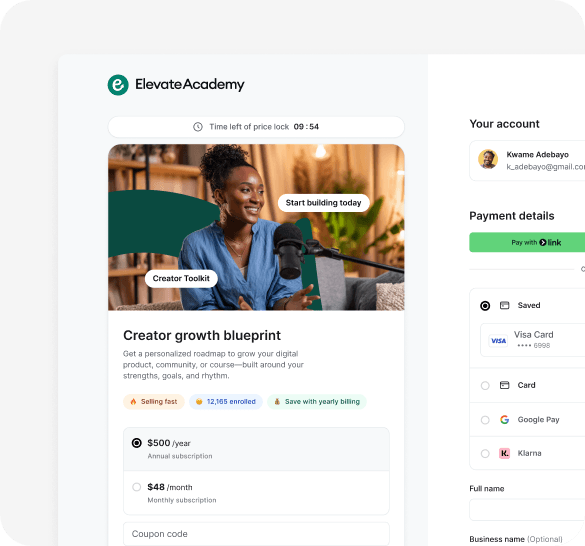 Circle's growth and monetization features