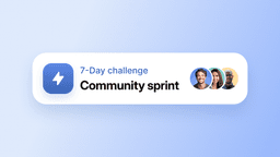 How to run a community challenge — ideas and examples