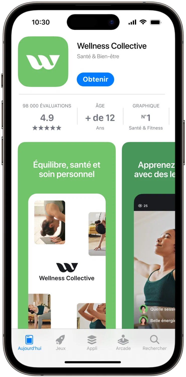 Une présence sur l'App Store renforce votre crédibilité