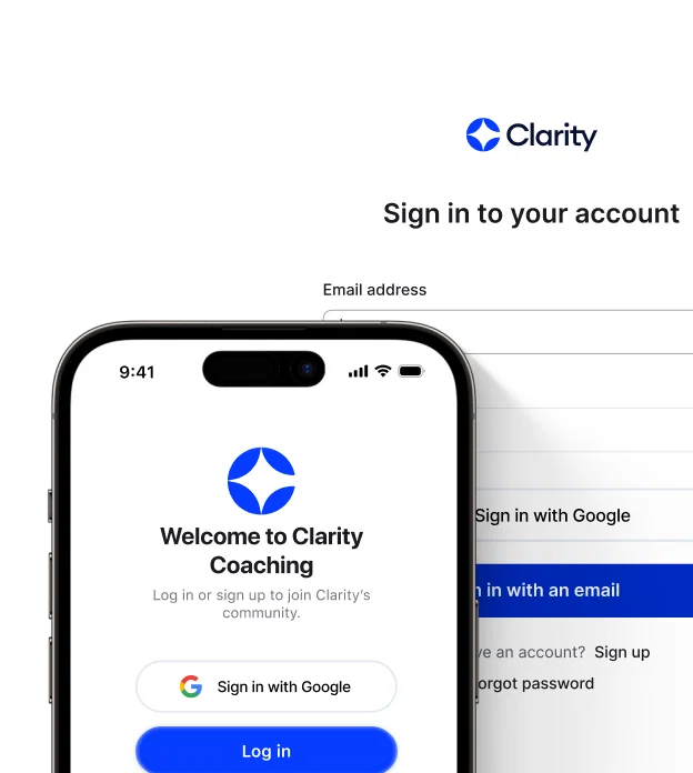 A community sign-in screen with single sign-on