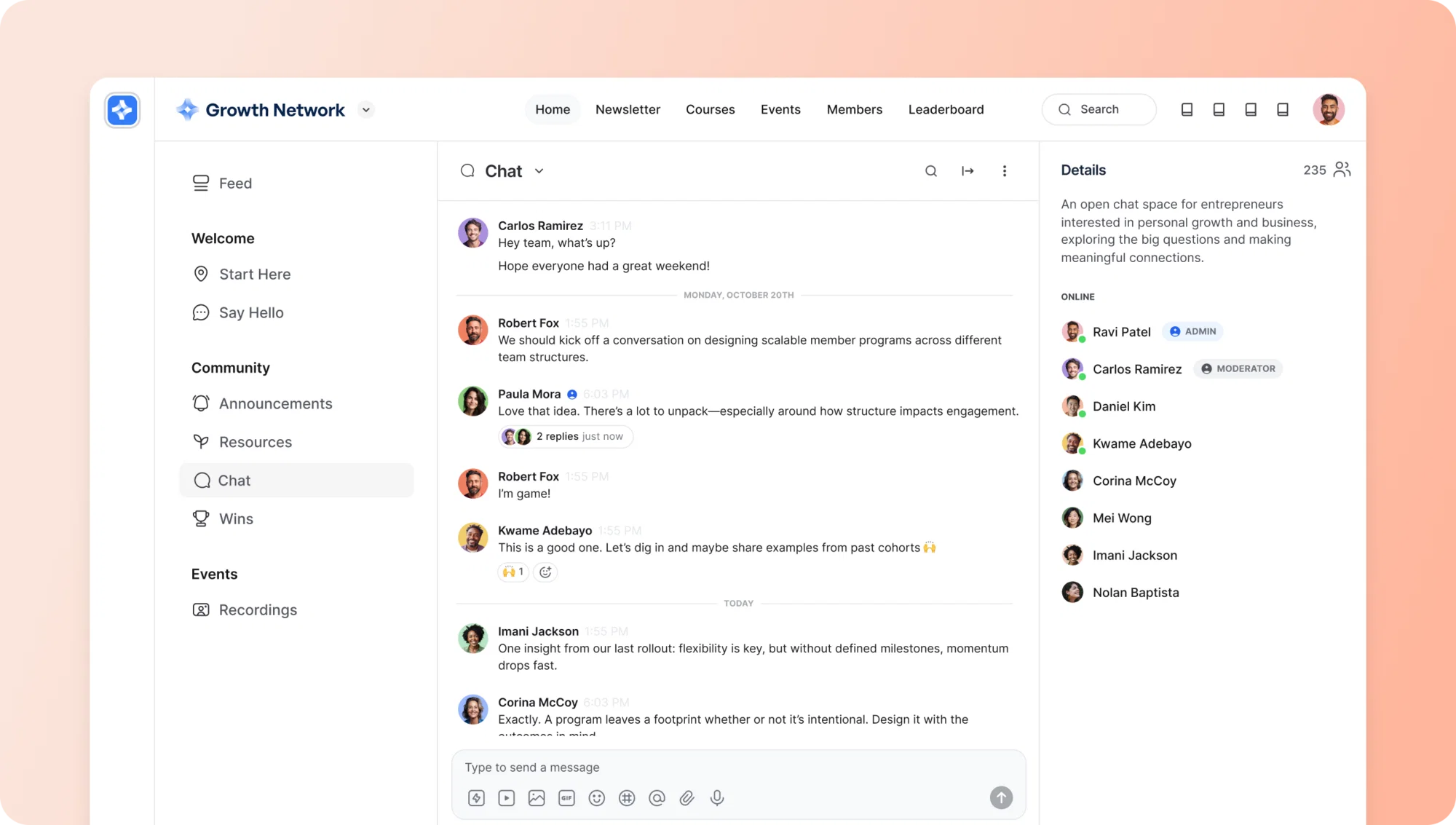 Chat‑Space