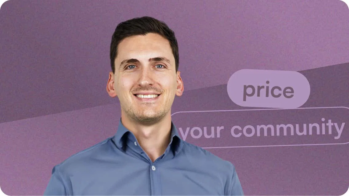 How to confidently price your community