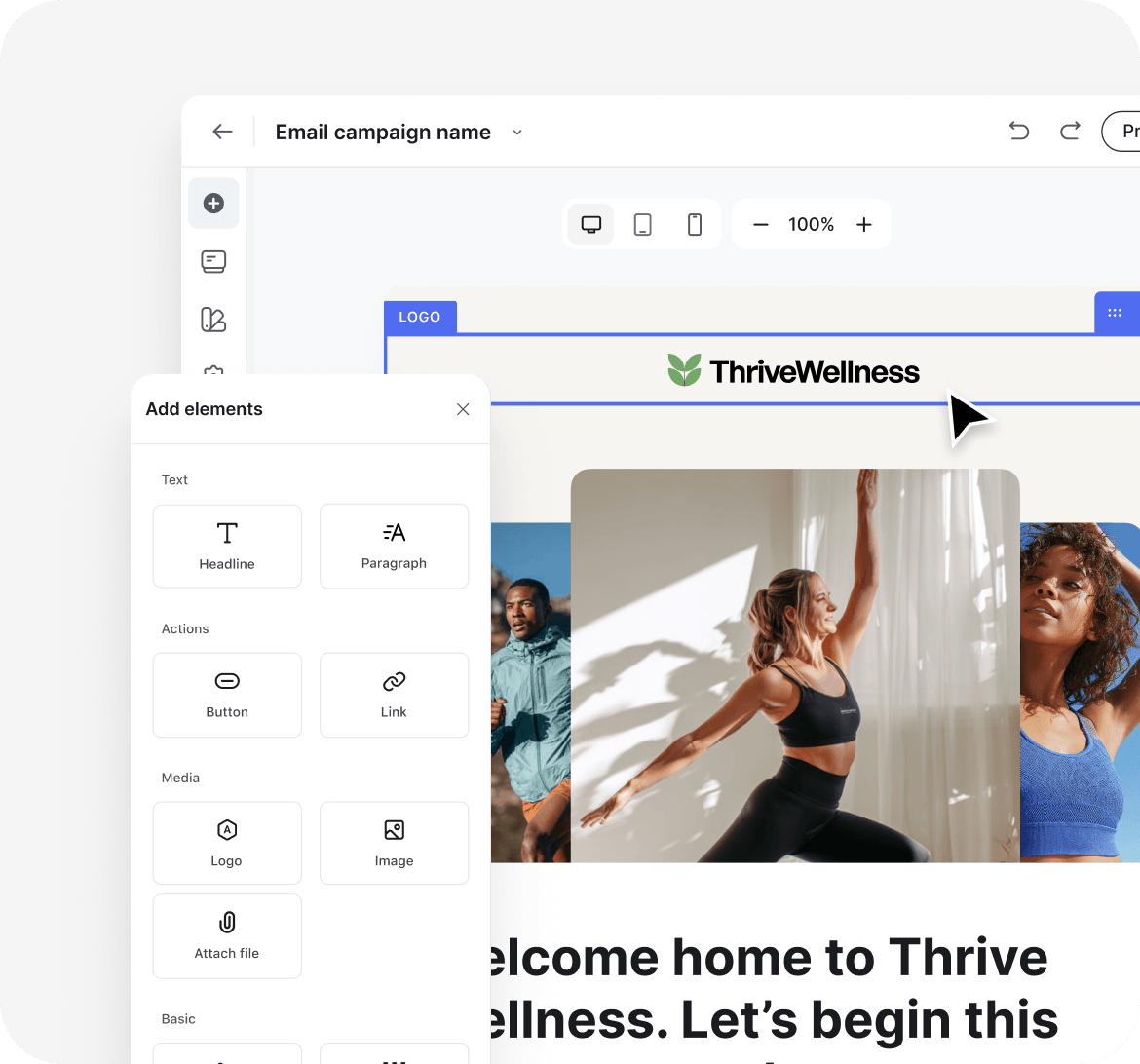 Circle as one connected platform