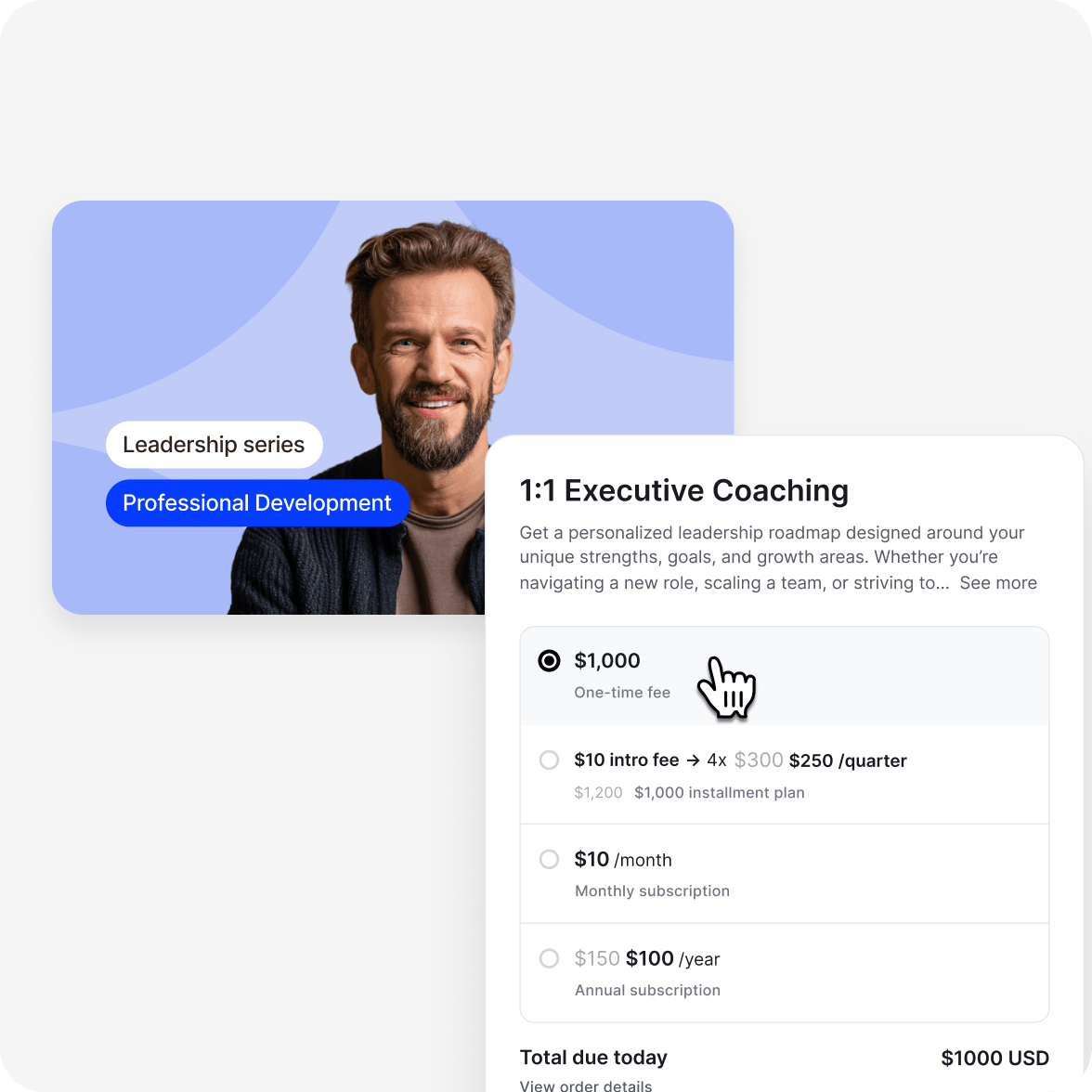 Circle paid memberships and tiered subscriptions