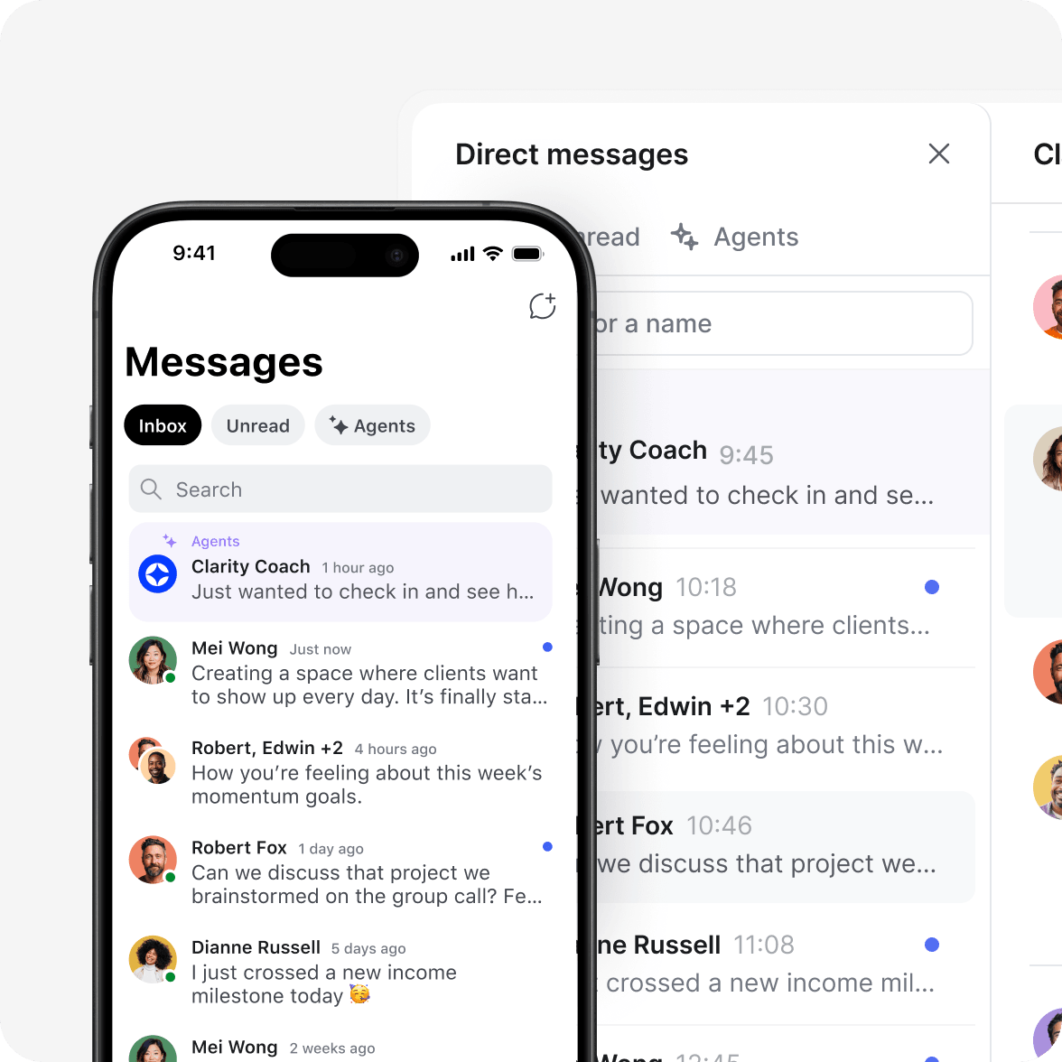 Circle emails, live events and group chats for a YouTube audience