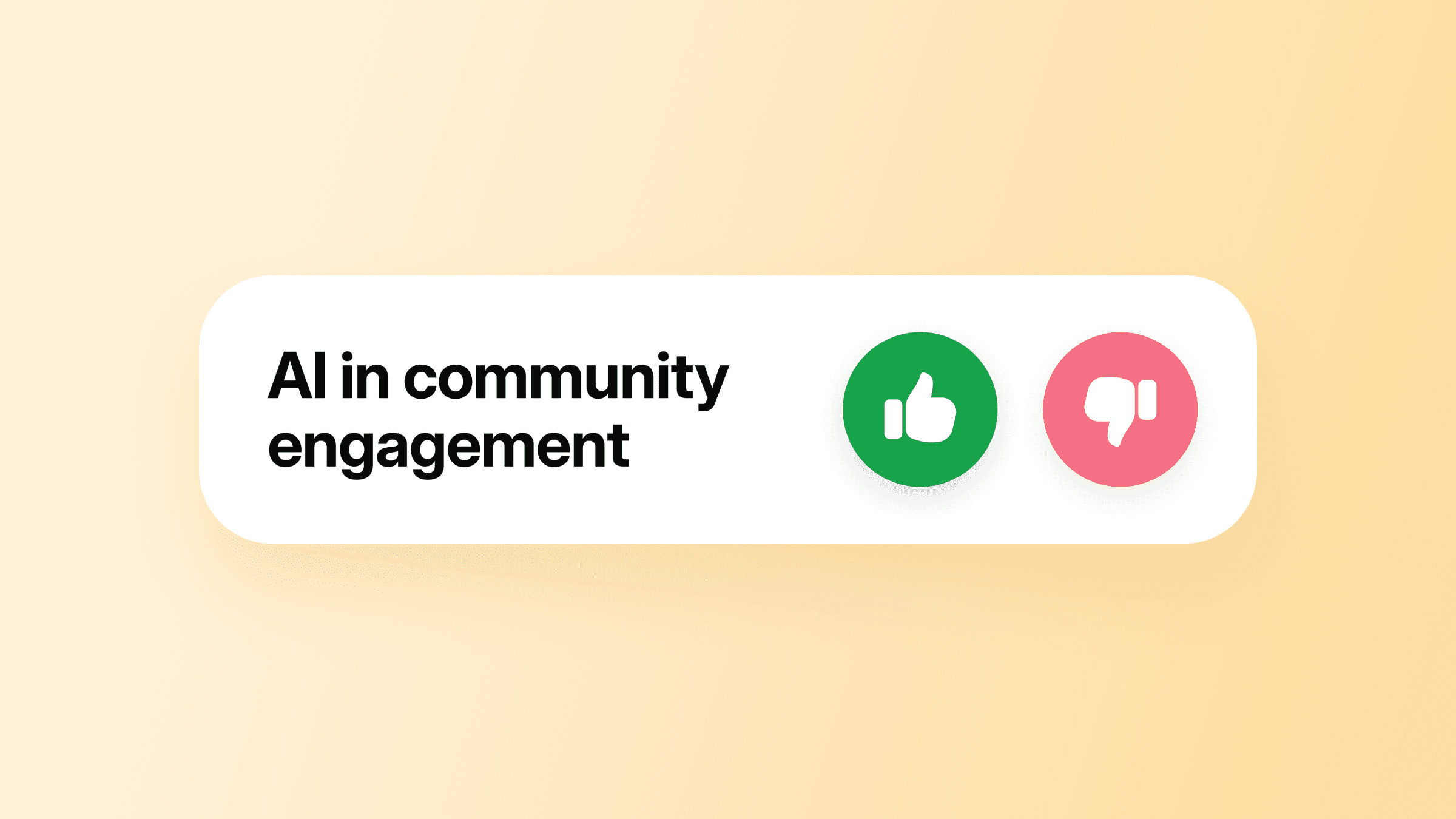 Image for The pros and cons of AI in community engagement (and where to draw the line)