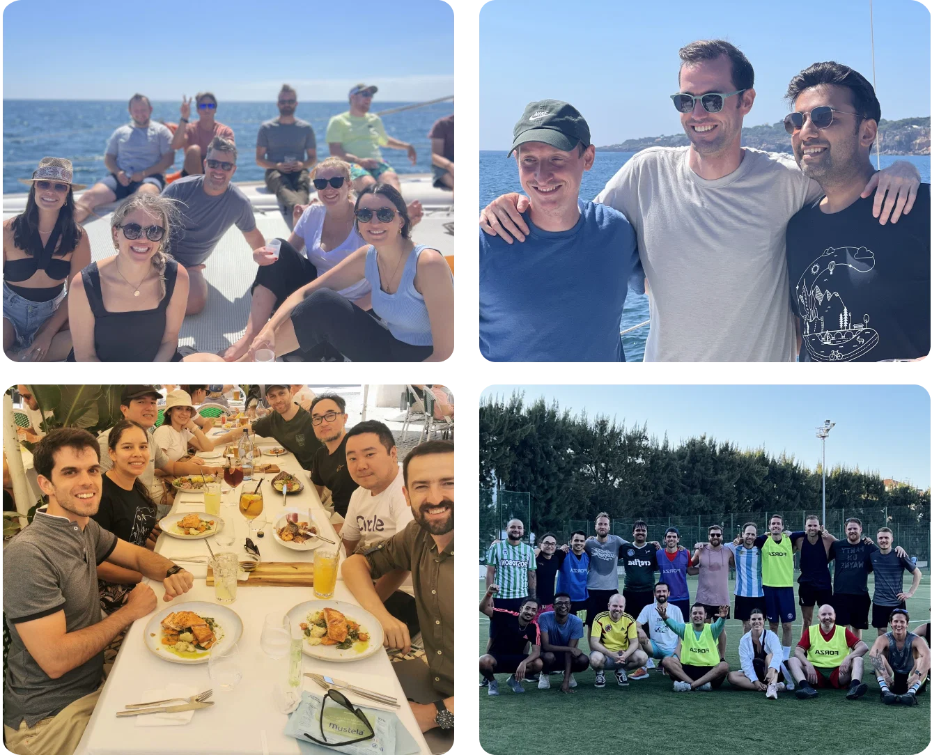 The Circle team at the 2022 company offsite in Cascais, Portugal