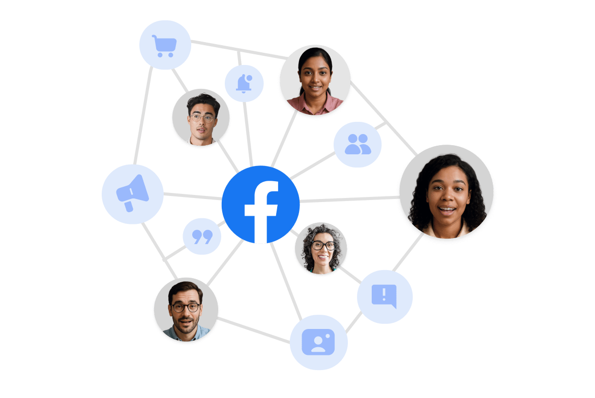 Facebook Groups — distracting, never-ending feed