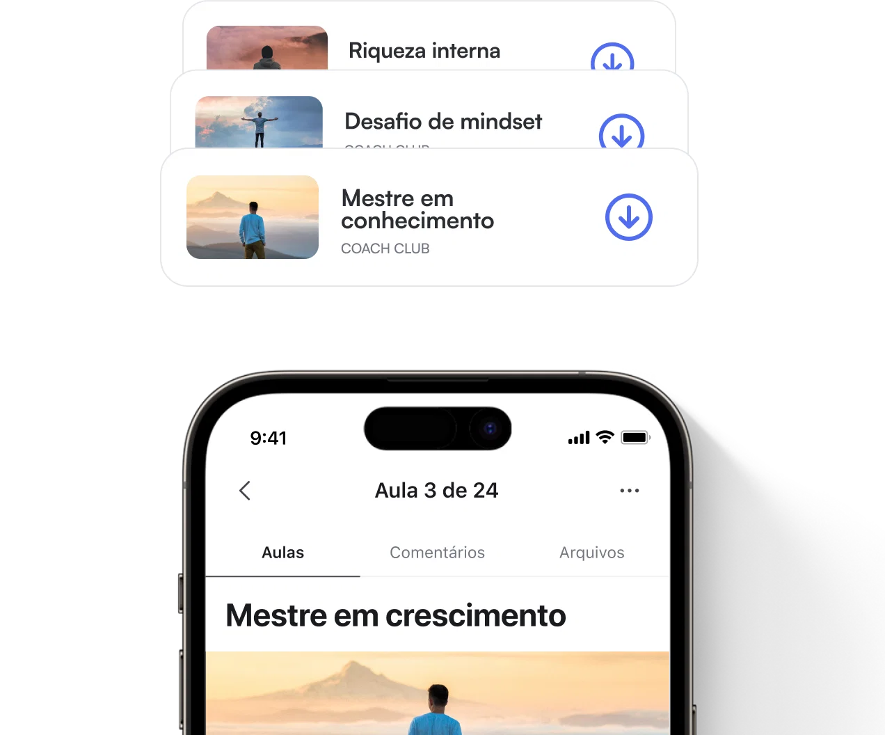 Migração de cursos