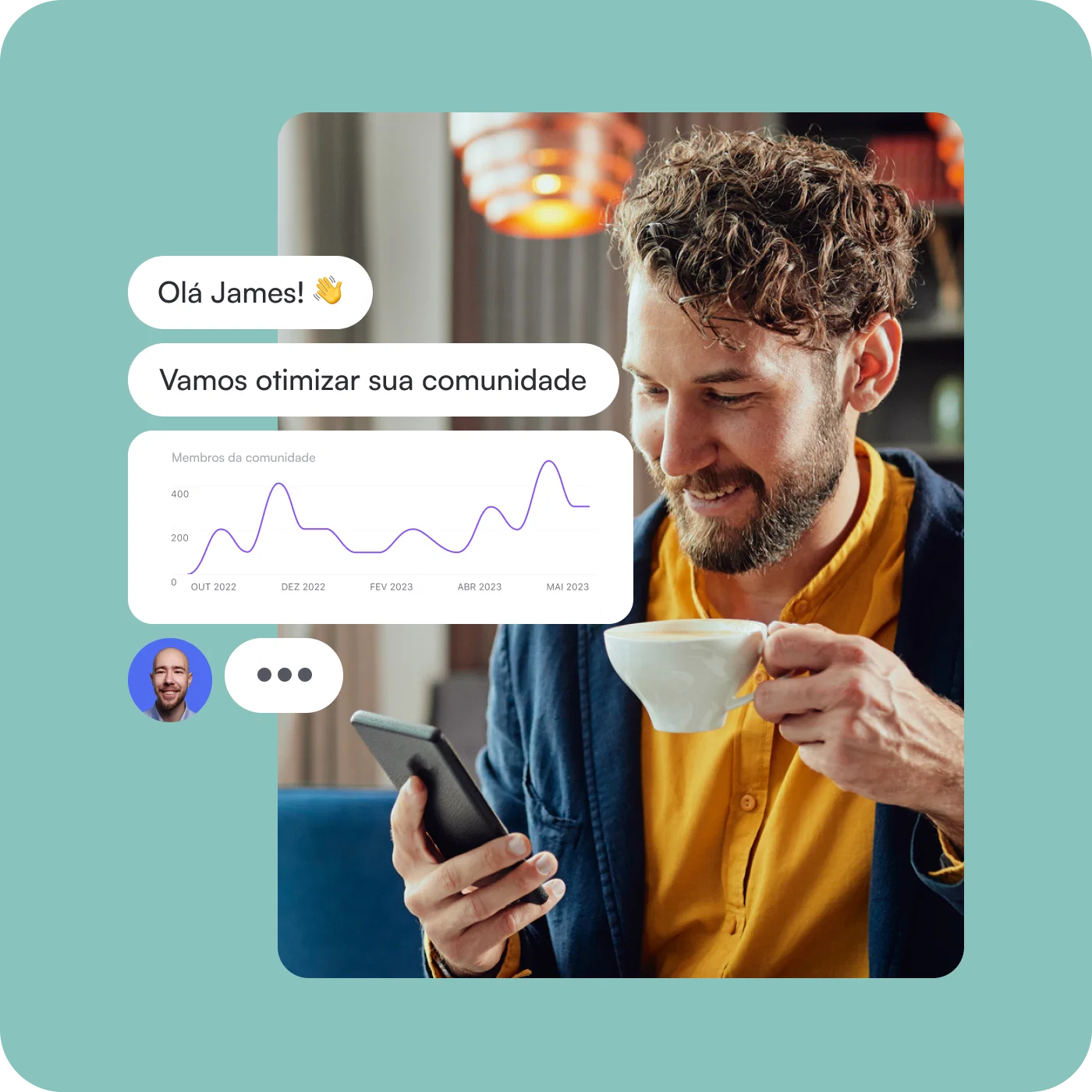 Gerente de sucesso de comunidade dedicado