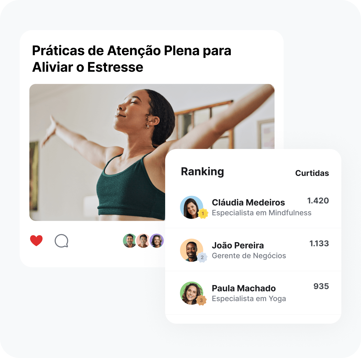 Espaços, eventos e cursos da Circle incentivando a participação
