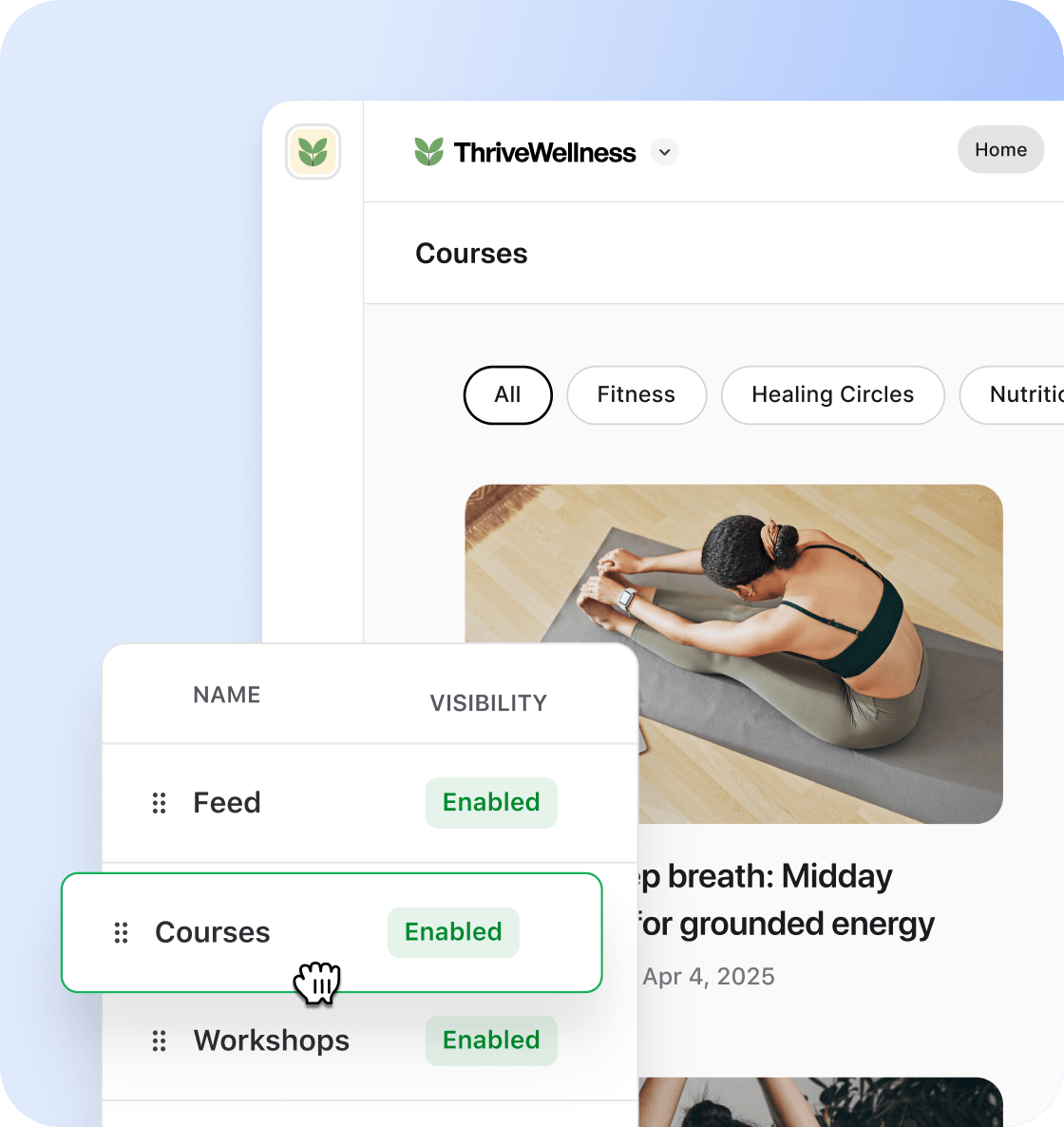 A newsletter creator community running on Circle